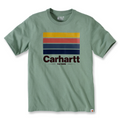 Camiseta Carhartt con gráfico de líneas