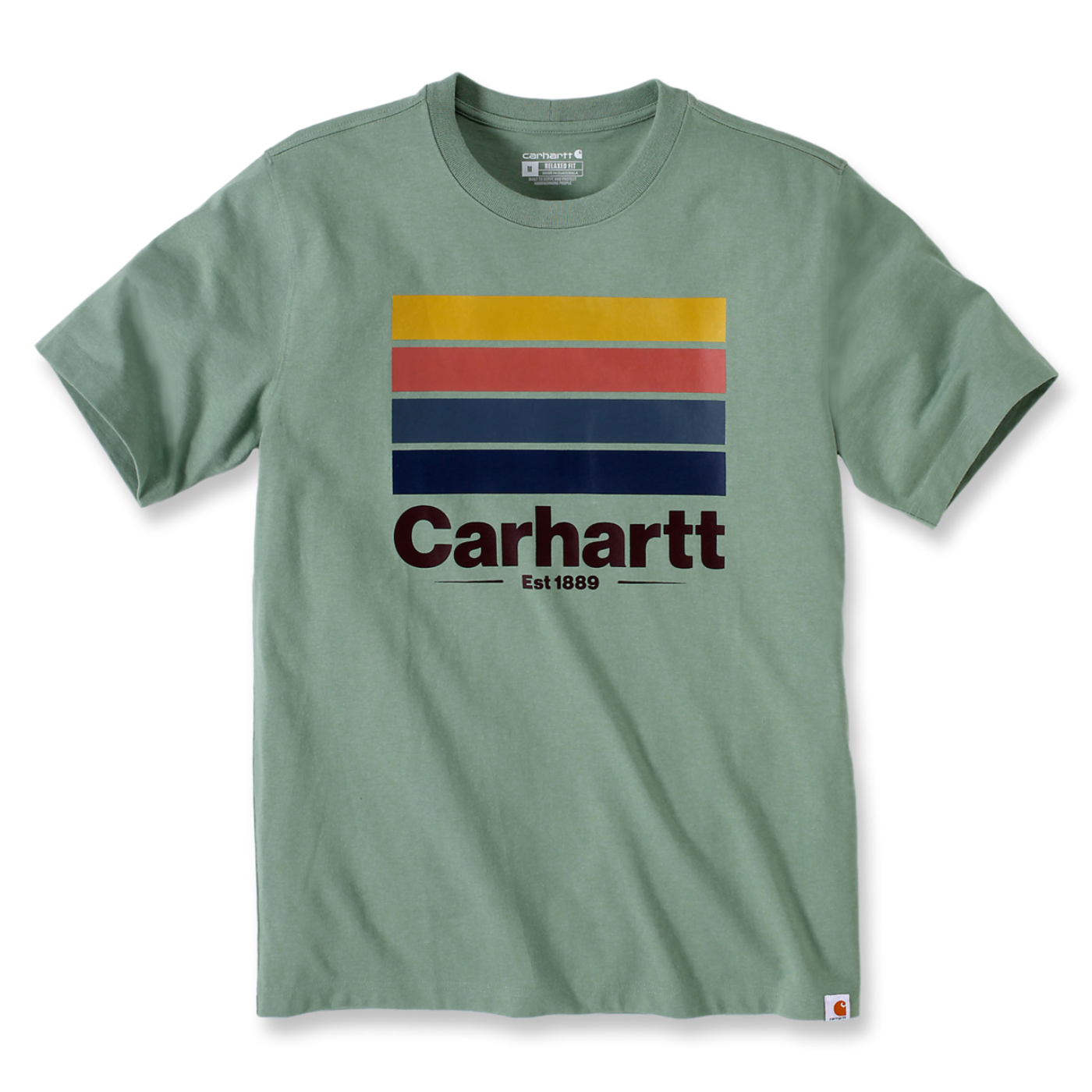 Camiseta Carhartt con gráfico de líneas