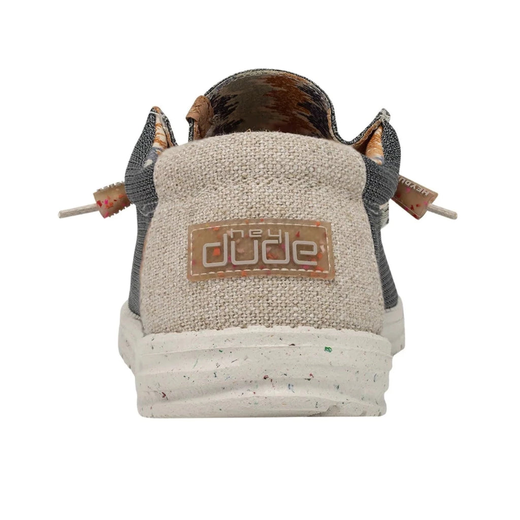 Mocasín Wally Eco Sox Azul Hey Dude