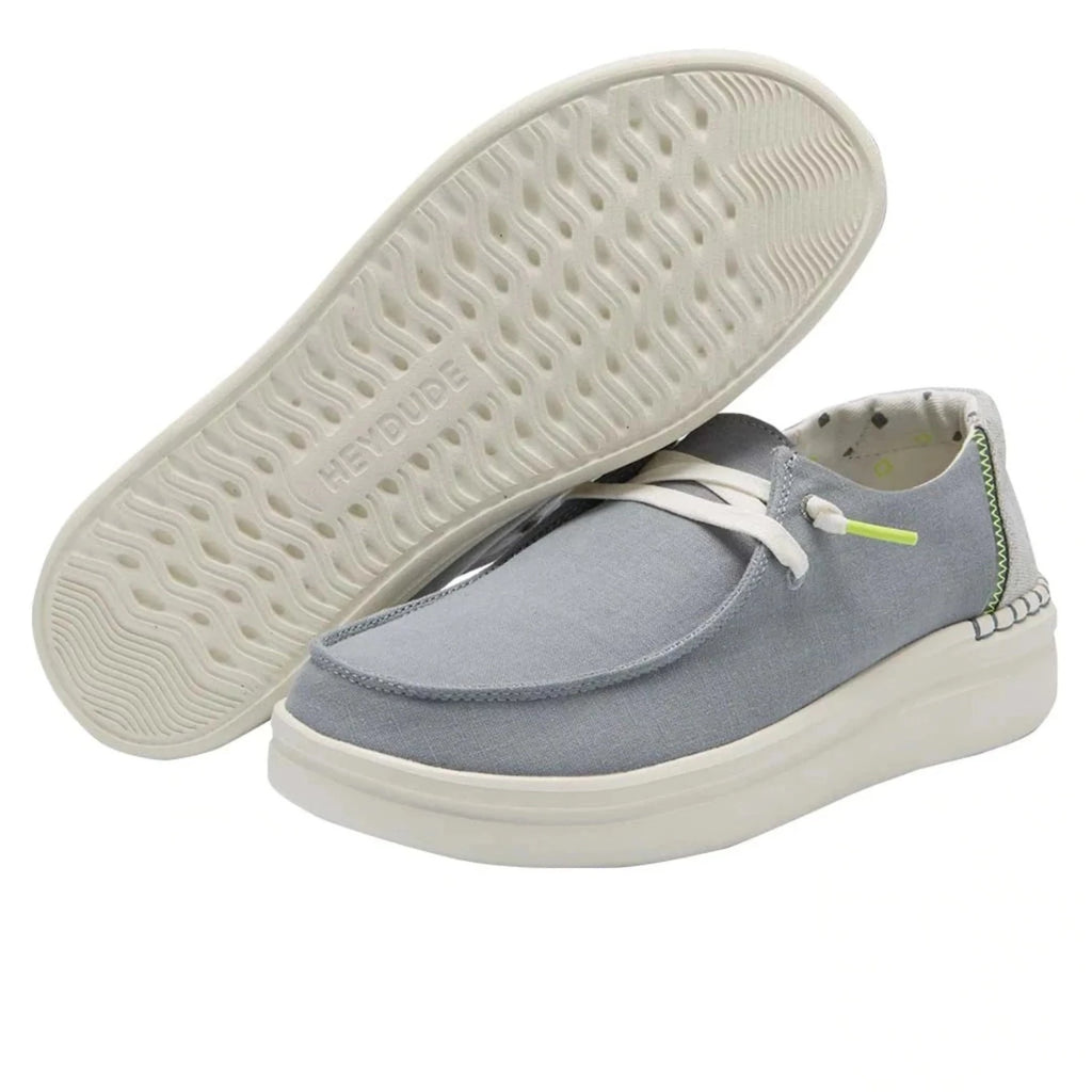 Mocassin Wendy Rise Cinza Hey Dude