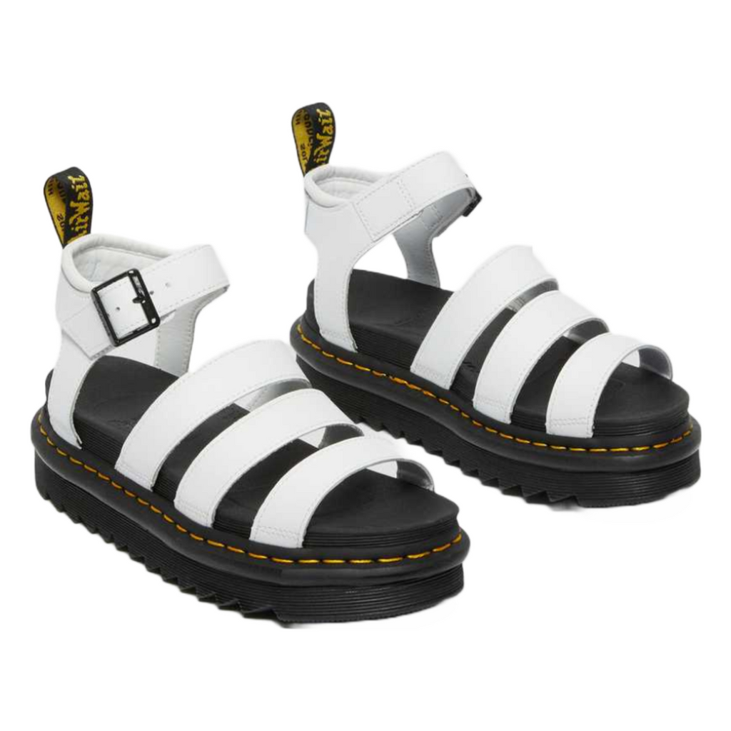 Sandália de mulher Dr. Martens Hydro em branco