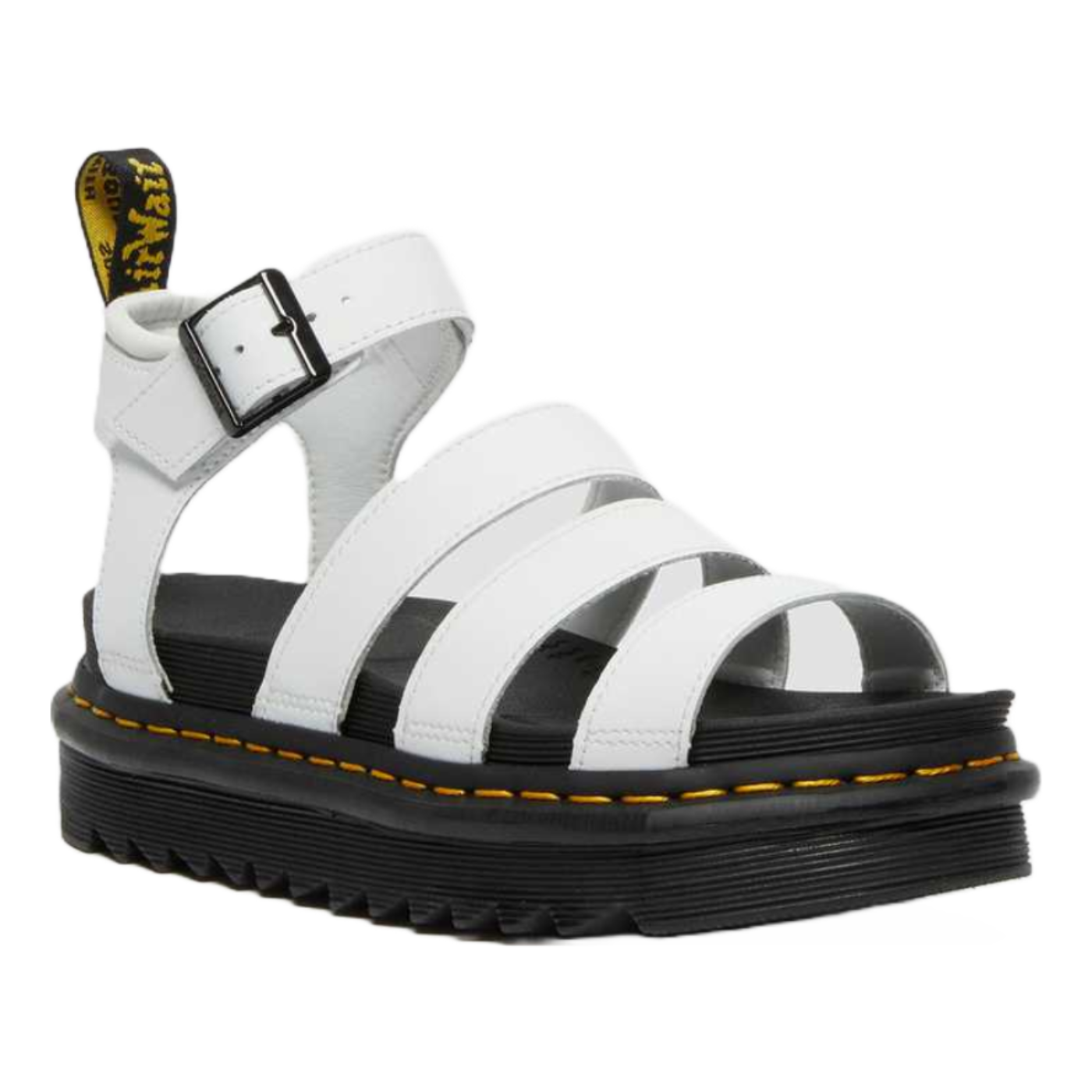 Sandália de mulher Dr. Martens Hydro em branco
