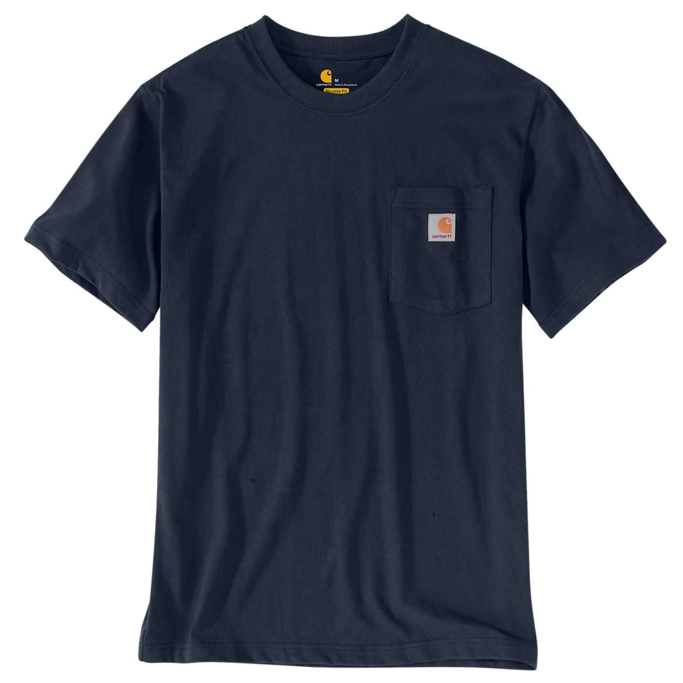 T-Shirt com manga curta de homem Carhartt Dearborn Relaxed Pocket em Azul
