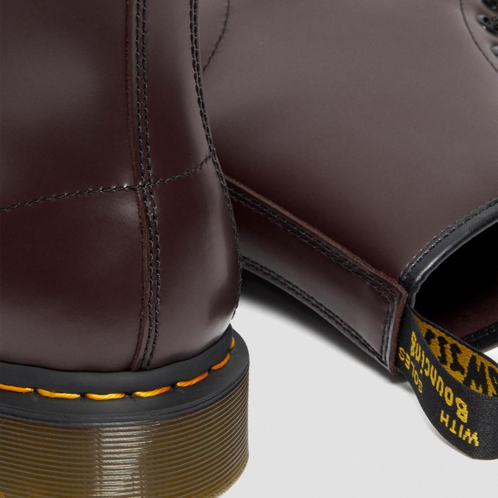 Bota de mulher Dr. Martens 1460 em Burgundy