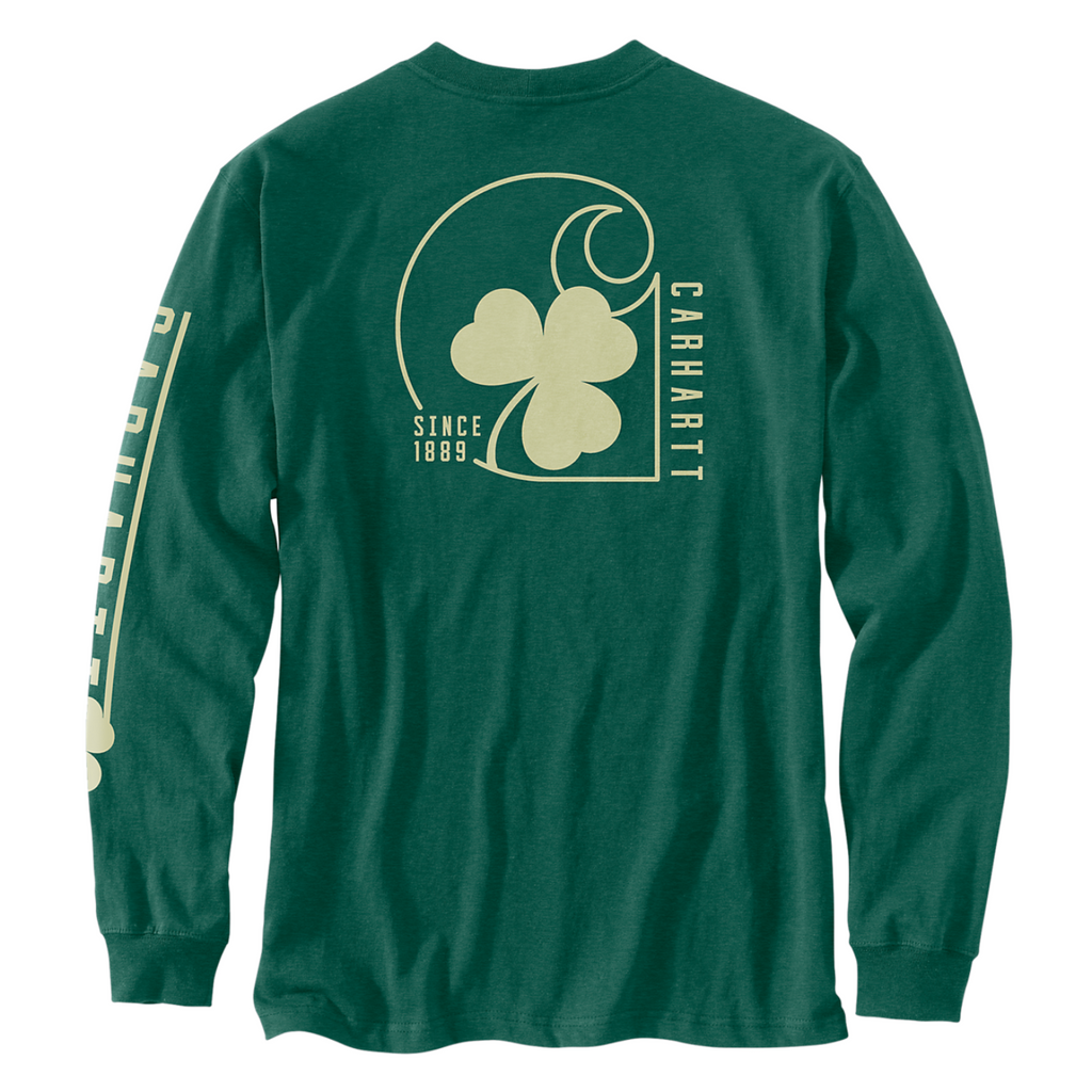Camiseta de manga longa Shamrock Graphic Carhartt