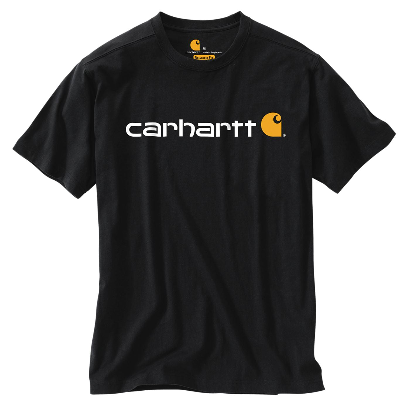 T-Shirt Coro Logo Carhartt Preta