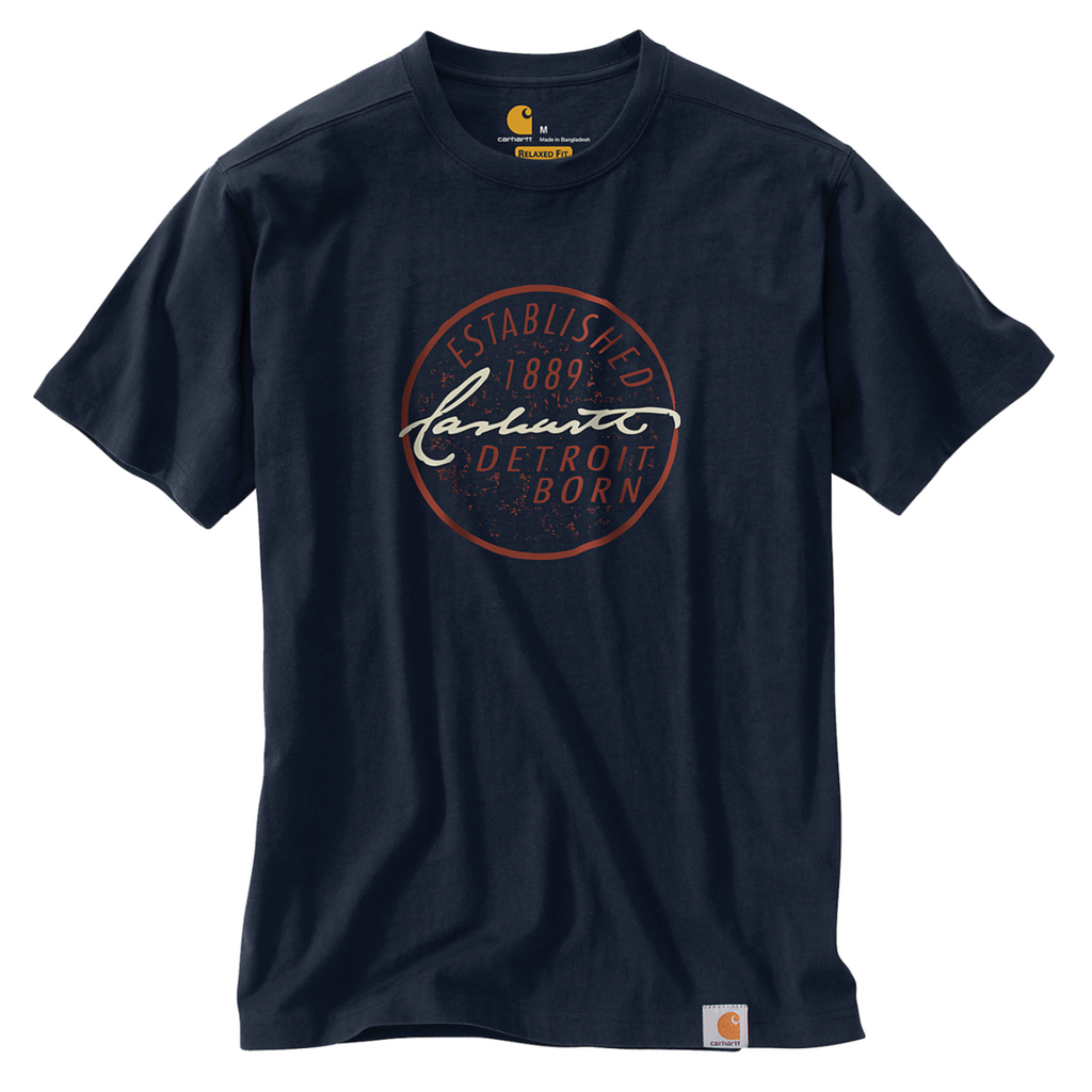 Camiseta Detroit Born Logo Carhartt