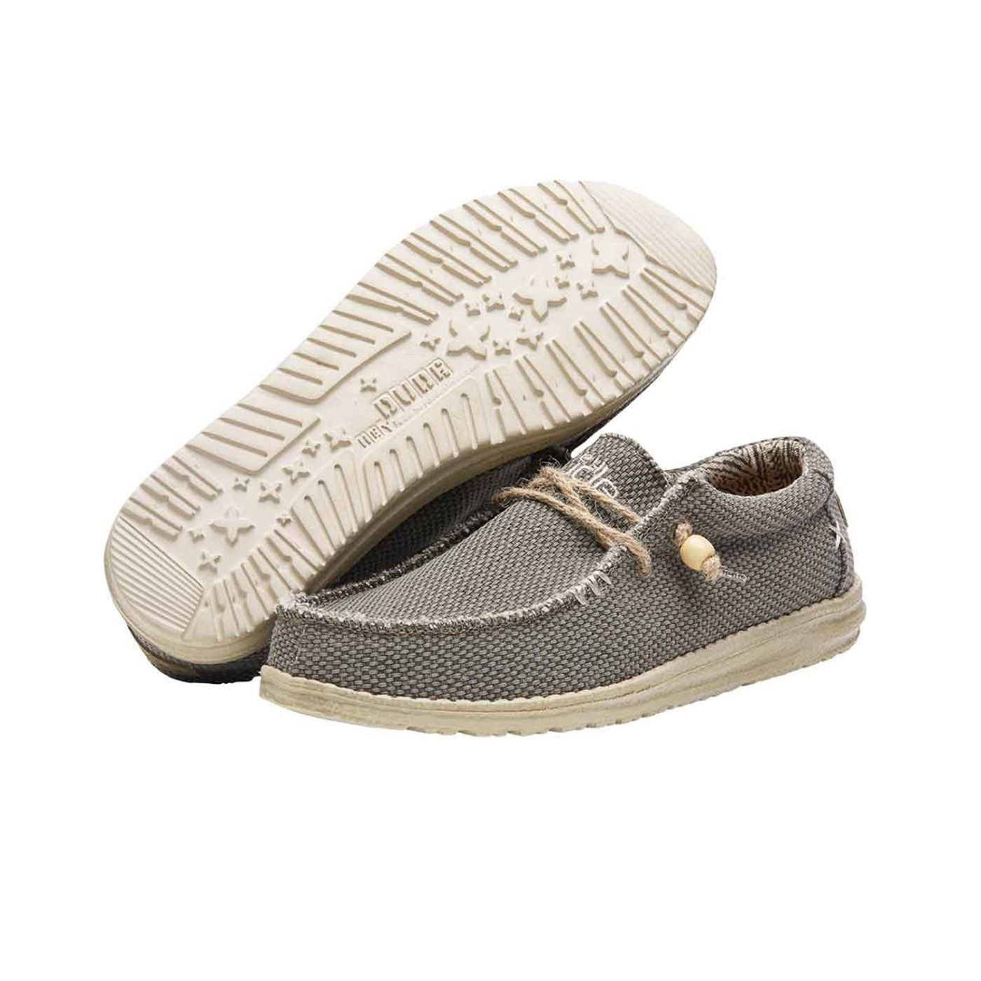 Mocassin Wally Braided Army Hey Dude