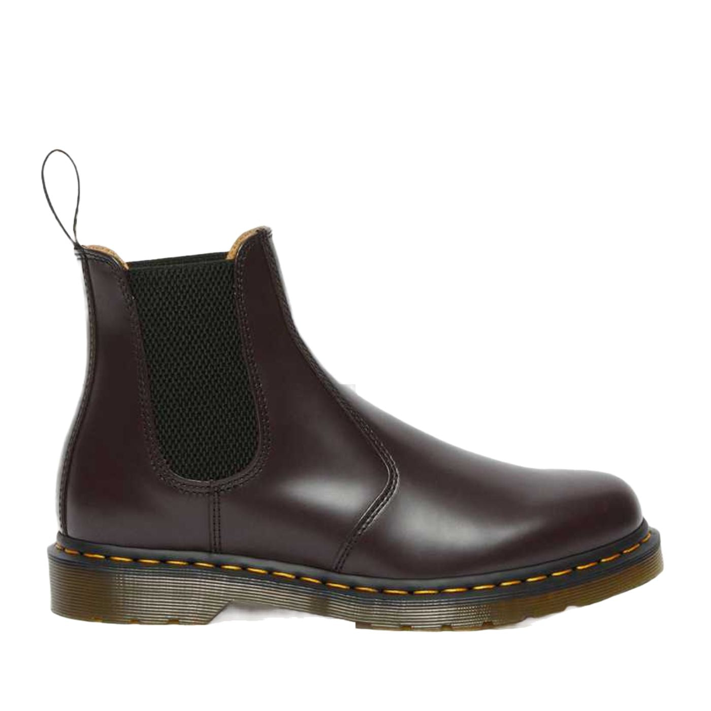 Botim de homem Dr. Martens Chelsea 2976 YS Bordô