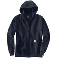 Carhartt Blue Zip Hooded Jacket