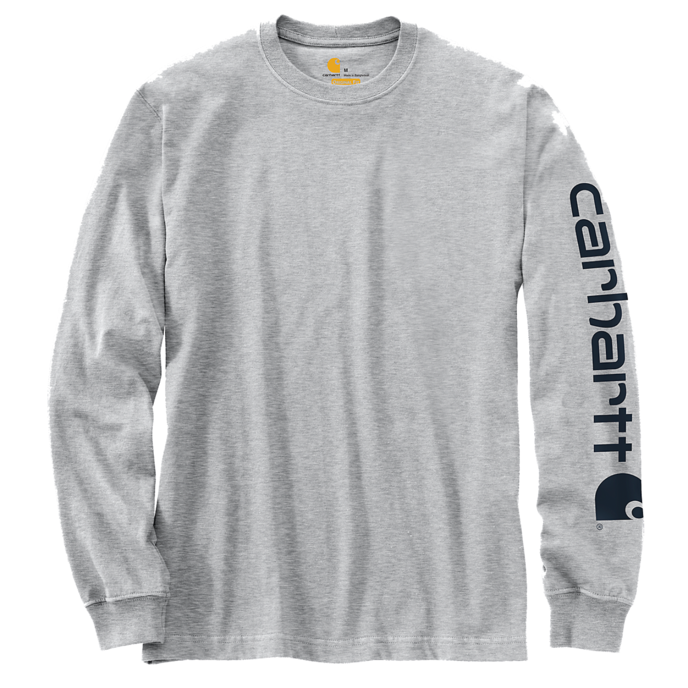 Camisola Sleeve Logo Carhartt Cinzenta