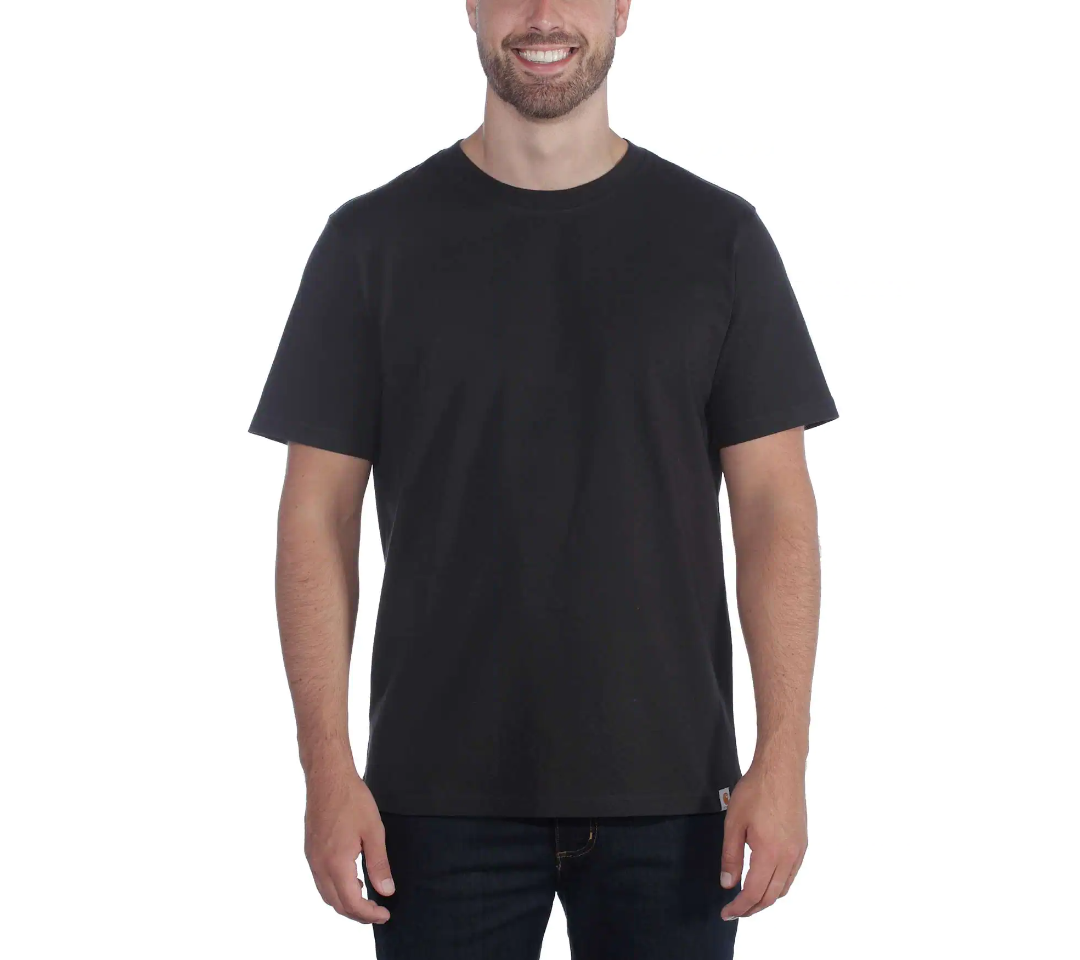 T-Shirt Carhartt Workwear Solid Colour Preto